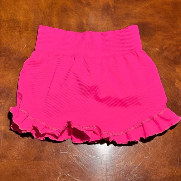 Free Movement Pink Ruffle Shorts for Girls - NWOT's - Picture 6 of 6